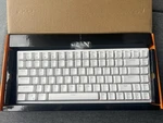 Royal Kludge RK84 Tri-modes Blue Switch Keyboard White Open. Price: $14.99.