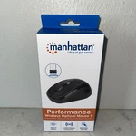 New Manhattan 179904 Performance Ii Wireless Mouse Black Adjustable Dpi 800 1200. Price: $20.00.