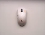 Logitech Pro X Superlight Wireless Gaming Mouse Worn - White(discolored) Used. Price: $25.00.