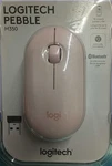 Logitech Pebble Wireless Mouse With Bluetooth Or 2.4 Ghz Receiver - Rose Open. Price: $19.99.