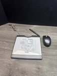 Vintage Wacom GRAPHIRE3 4X5 Usb Tablet Graphite Gray (CTE-430GR) Used. Price: $24.99.
