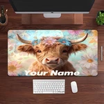 40*90CMCUSTOMIZABLE West Highland Cow Mouse Pad Non-slip Rubber Desk Mat With New. Price: $17.99.