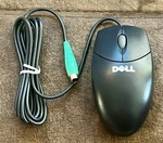 Dell Black PS/2 Scroll Wheel Wired Ball Mouse Cn 06U220 44751 -33U 1YSP Open. Price: $24.99.