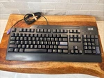 Ibm SK-8820, Black Vintage Keyboard PS/2 Tested And Working. Price: $30.00.