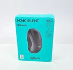 Logitech M240 Silent Bluetooth Mouse Wireless Compact 18-MONTH Battery Graphite Open. Price: $14.00.