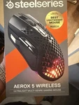 Steelseries Aerox 5 Wireless Ultralight Gaming Mouse - Black (62406) New. Price: $75.00.