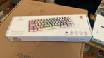 Ziyou Lang T60 Wired Gaming Keyboard With Rainbow Backlit Open. Price: $22.75.