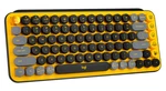 Logitech Pop Keys Wireless Mechanical Emoji Keyboard - Blast, English Yellow New. Price: $44.00.