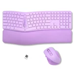 X9 Purple Ergonomic Keyboard Mouse Wireless Combo Type Comfortably Longer -... New. Price: $95.69.