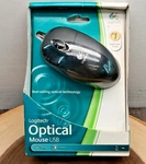 Logitech Usb Wired Optical Mouse Black, Model 931369-0403 New. Price: $12.99.
