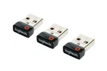 Pack Of 3 Logitech Unifying Receiver Usb Dongle Keyboard & Mouse Open. Price: $26.95.
