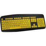 Ergoguys High Visibility Large Print Soft Touch Wired Keyboard New. Price: $36.70.