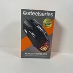 New Sealed, Steelseries Aerox Wireless Black M-00025 Gaming Mouse For Pc & Mac. Price: $90.00.