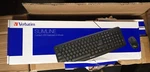 Lot 5 Verbatim Slim Usb Keyboard & Mouse (wired) (99202)(1702-494) New. Price: $64.99.