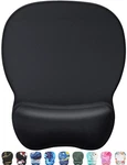 Mroco Ergonomic Mouse Pad With Gel Wrist Rest, 9.4L X 8.1W Inches, Black New. Price: $14.69.