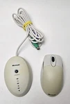 Vintage Microsoft Wireless Wheel Mouse X08-41472 With Receiver X08-25291 Used. Price: $24.99.