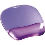 Fellowes Gel Crystal Transparent Mousepad And Wrist Rest - Purple, 9.05" X 7.95" New. Price: $25.99.