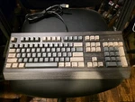 I-rocks K72MN Mechanical Keyboard 104 Keys With Wood Grain Aluminum Casing Used. Price: $65.00.