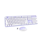 Ubotie Colorful Computer Wireless Keyboards Mouse Combo, Typewriter Flexible ... New. Price: $54.57.
