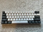 Ilovbee Keyboard Model I61 White & Gray Usb-c Cord Included Works Wired Gaming Used. Price: $10.00.
