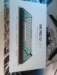 Inland Mk Pro V2 Mint Rgb Mechanical Gaming Keyboard, Red Linear Switches Used. Price: $45.00.