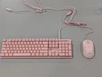 Magegee Fullsize Membrane Gaming Keyboard Rgb Backlight Wired Mouse - Pink Open. Price: $54.09.