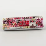 Fopett Retro Typewriter Style Wireless Bluetooth Keyboard-full Size Used. Price: $16.70.