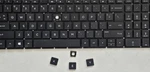 Hp Pavilion 15-BA Series Black English Keyboard Keycap Replacement Keys Used. Price: $6.48.