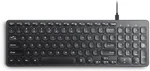 PERIBOARD-215B Us, Wired Keyboard Ultra Slim Scissor Keys Built-in Usb-a & New. Price: $45.17.