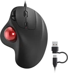 Nulea M509 Trackball Mouse Wired, Ergonomic Design, Easy Thumb Cont... Fast Ship New. Price: $37.99.