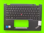 AM2VW000400 Lenovo Thinkpad X13 Gen Palmrest Cover Keyboard Black Backlit Used. Price: $44.99.