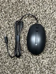 Lot Of 5 New Hp 320M Usb Black Wired Mouse, Button Optical Halley L96910-001. Price: $13.95.