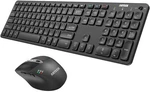 Arteck Universal Multi-device Bluetooth Keyboard And Mouse Full Size Wireless... Open. Price: $81.99.