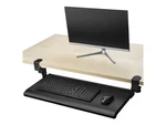 Kensington K55407WW Smartfil Clamp-on Keyboard Drawer Easy Install Metal Notools New. Price: $40.00.