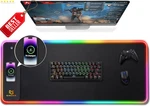 Rgb Gaming Mouse Pad 15W Wireless Charging Large Non Slip Desk Mat 31.5X11.8 New. Price: $46.79.