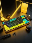 Cyberpunk Keycaps 129 Keys Cherry Profile Pbt Side Engraved Rgb Translucent Mx New. Price: $39.99.