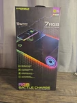 Hypergear Battle Charge Wireless Gaming Pad 7 Rgb Color Options For Qi Devices New. Price: $40.00.