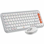 Logitech Pop Icon Compact Keyboard And Mouse Combo, White/orange 920-013104 New. Price: $82.10.