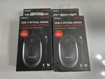 4PC Lot Of New Macally Ucdynamousesg 3 Button Usb-c Optical 2400 Dpi Open. Price: $39.99.