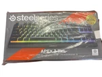 Steelseries Apex Tkl Gaming Keyboard Rgb Wired IP32 Water Resistant New. Price: $30.00.
