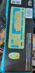 Nib Adesso Antimicrobial Desktop Keyboard & Mouse Set Kids Wired Green New. Price: $45.00.