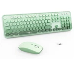 Sage Green Wireless Keyboard And Mouse Combo, Retro Typewriter Style Cute Bub... New. Price: $60.52.