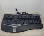 Microsoft KU-0462 Natural Black Ergonomic Wave Usb Keyboard 4000 V1.0 Tested Used. Price: $36.00.