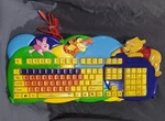Disney Winnie The Pooh Tigger Piglet Learning Microsoft Keyboard Ds KB10 Used. Price: $32.99.