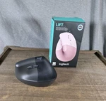 Logitech Lift Vertical Ergonomic Wireless Right Hand Mouse MR0094 Works Complete Used. Price: $35.00.