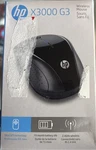 Hp X3000 G3 Wireless Mouse New. Price: $16.99.