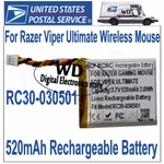 Usps Battery For Razer Viper Ultimate RC30-030501 & Deathadder V2 Pro RZ01-0335 New. Price: $18.99.