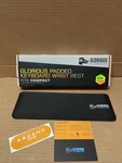 Glorious Wrist Pad/rest - Compact Black Mechanical Keyboards Stitched Edges New. Price: $19.99.
