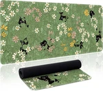 Cute Cat Mouse Pad Large Green Desk Mat Extended Keyboard Kawaii New. Price: $22.29.