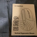 Kysona Ergonomic Wireless Rechargeable Mouse Vertical Quiet New. Price: $15.00.